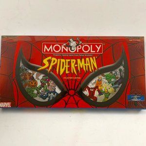 Vintage‎ Monopoly Spider-man Collector's Edition 2002 Board Game Hasbro Sealed